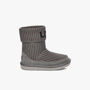 Ugg Knit Klassiska Stövlar Barn Grå (018294SIZ)